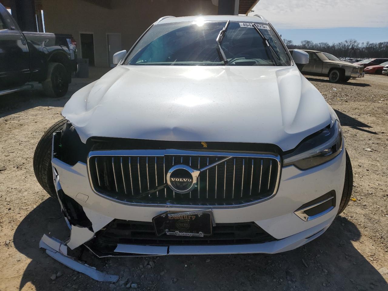 2021 Volvo XC60 VIN YV4102RL0M1850611 Copart auction photo, front end damage thumbnail 5