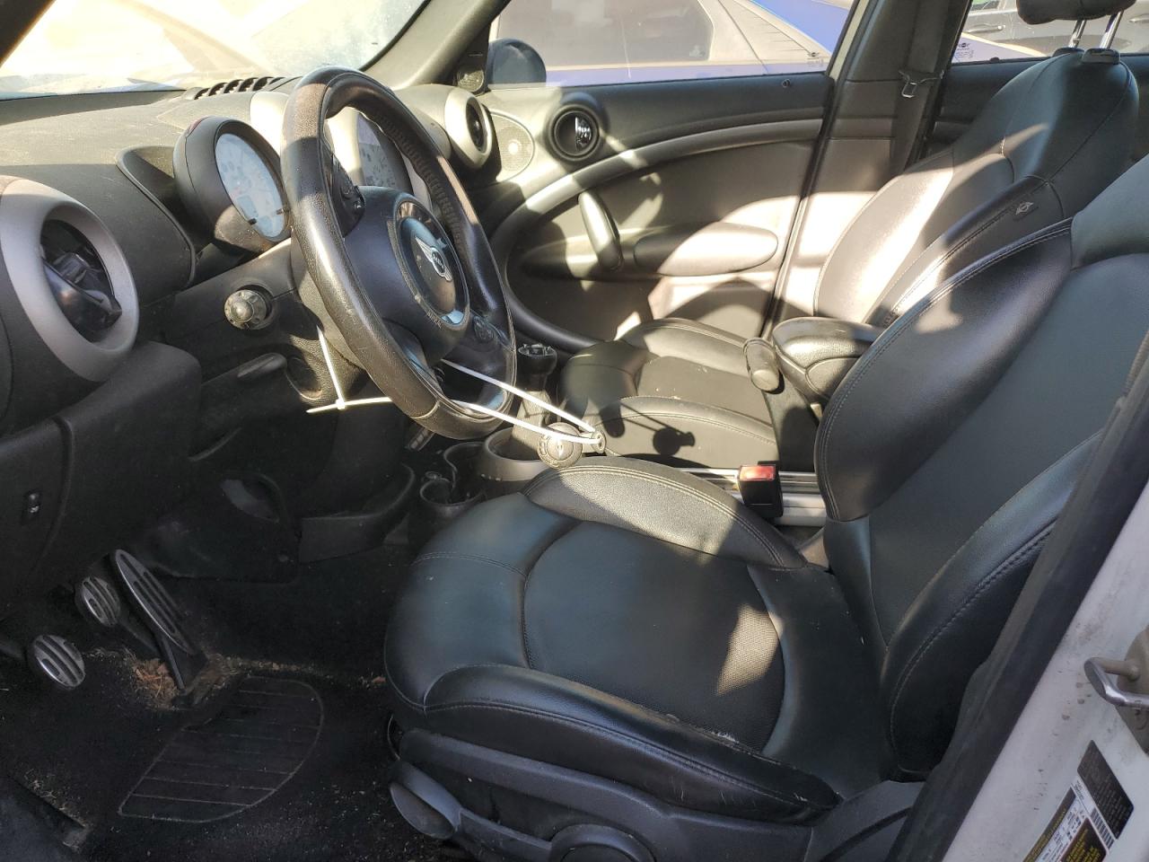 2011 MINI Cooper VIN WMWZC5C53BWM10744 Copart auction photo, mechanical damage thumbnail 7