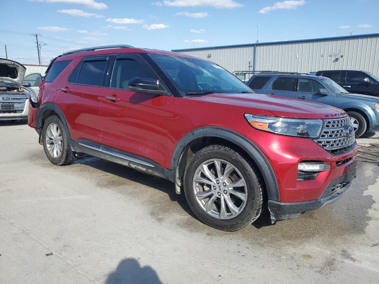 2020 Ford Explorer VIN 1FMSK7FH2LGA14126 Copart auction photo, rear end / minor dent/scratches damage thumbnail 4