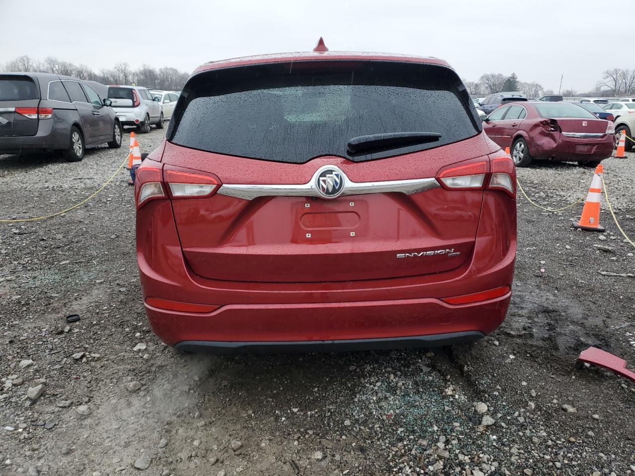 2019 Buick Envision VIN LRBFX1SAXKD142996 Copart auction photo, front end damage thumbnail 6