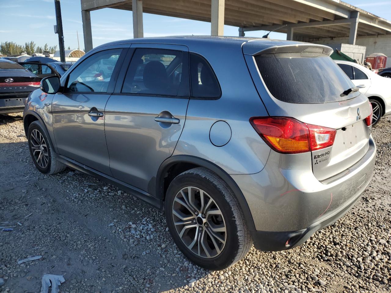 2016 Mitsubishi Outlander VIN JA4AP3AW0GZ047114 Copart auction photo, all over damage thumbnail 2