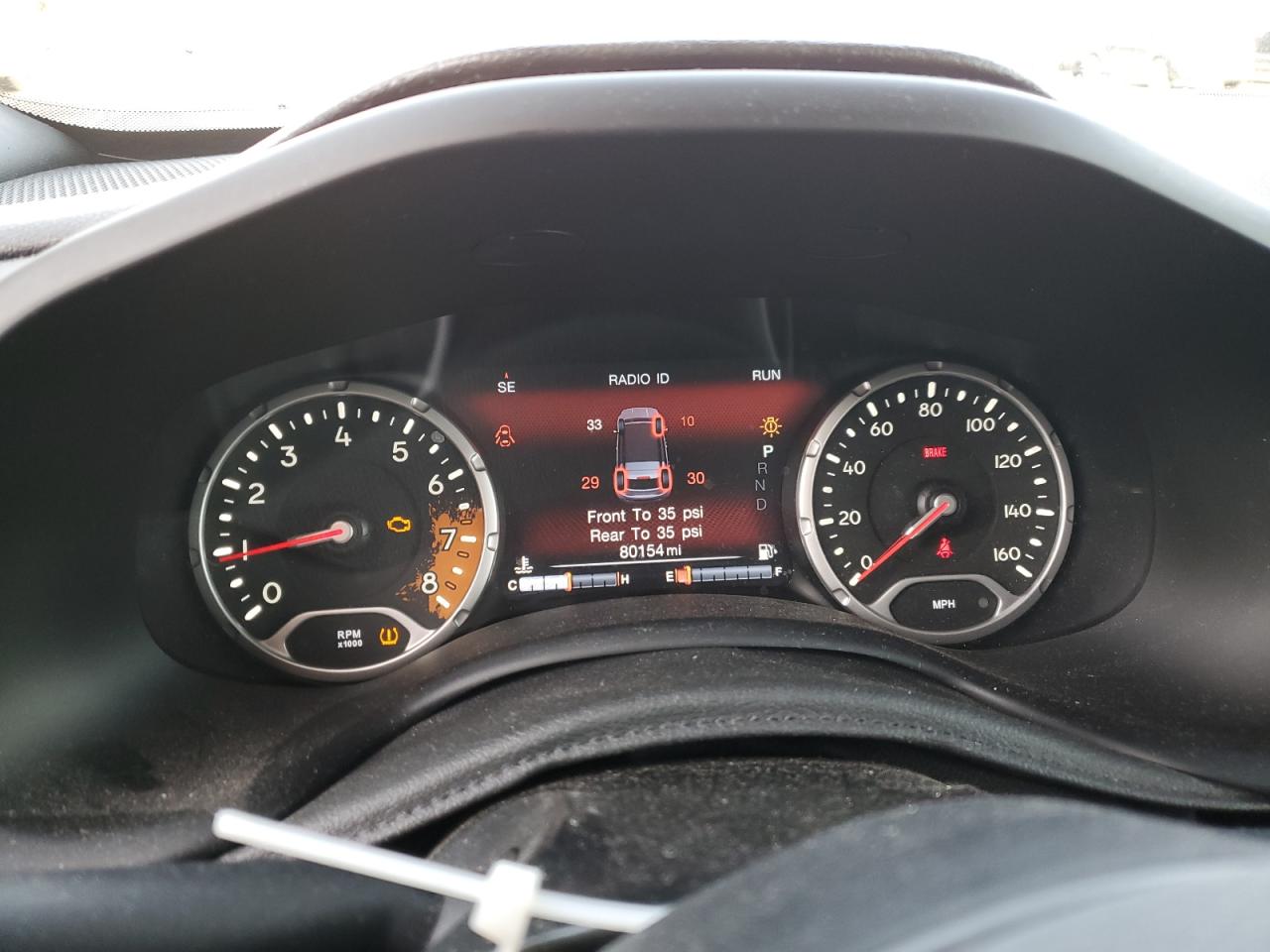 2018 Jeep Renegade VIN ZACCJBCB9JPG93214 Copart auction photo, front end / undercarriage damage thumbnail 9
