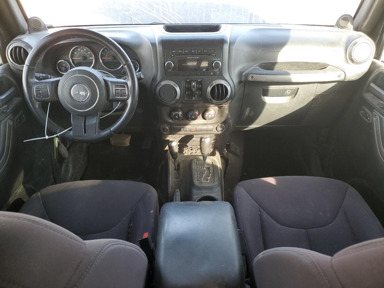 2013 Jeep Wrangler VIN 1C4HJWDG0DL660022 Copart auction photo, side damage thumbnail 8
