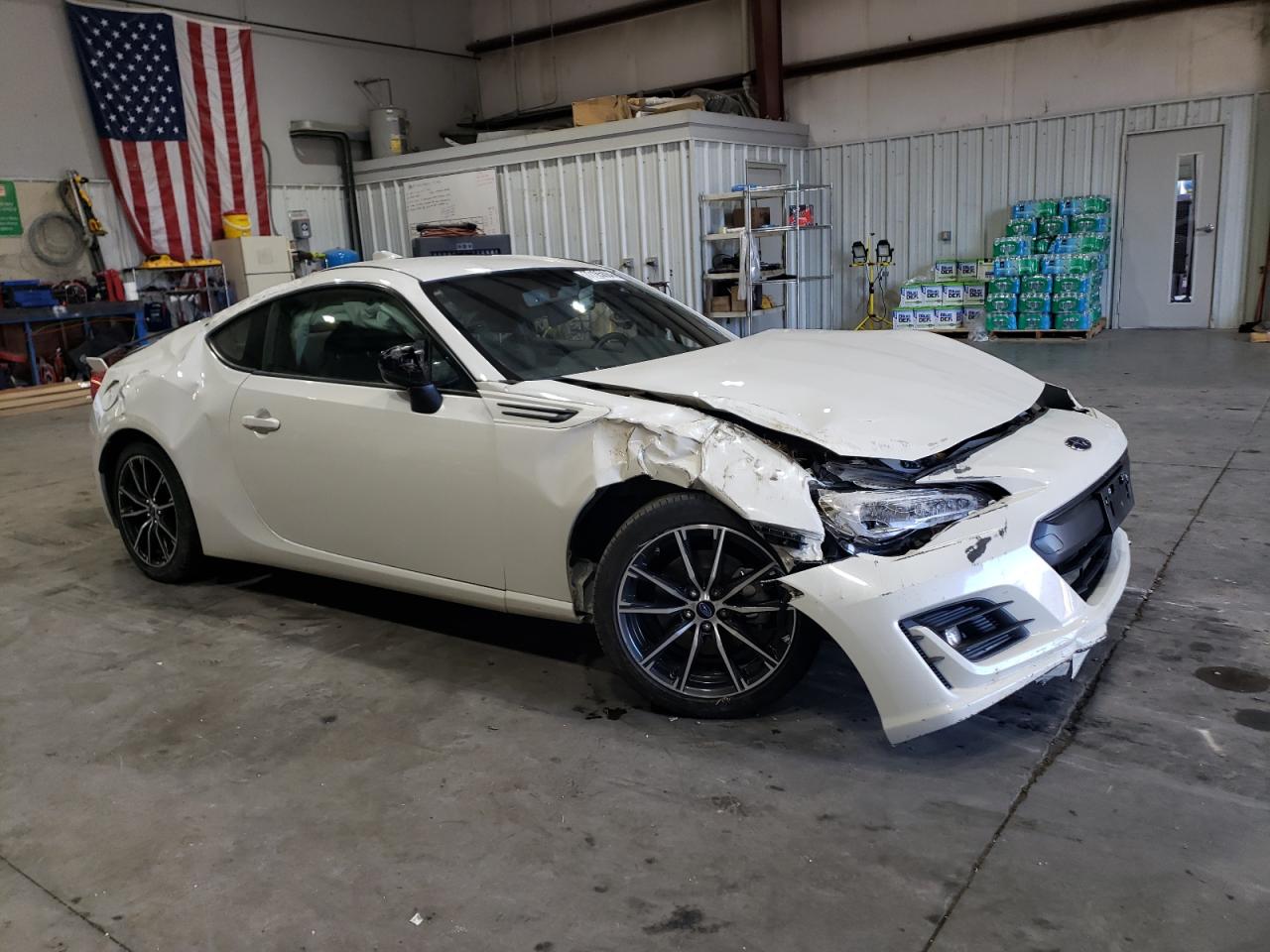 2020 Subaru BRZ VIN JF1ZCAC15L9703026 Copart auction photo, rollover damage thumbnail 4
