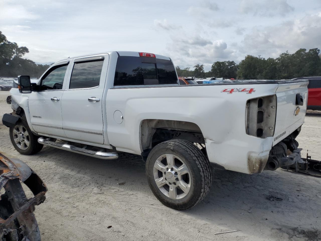 2017 Chevrolet Silverado VIN 1GC1KWEG0HF237376 Copart auction photo, front end / rear end damage thumbnail 2