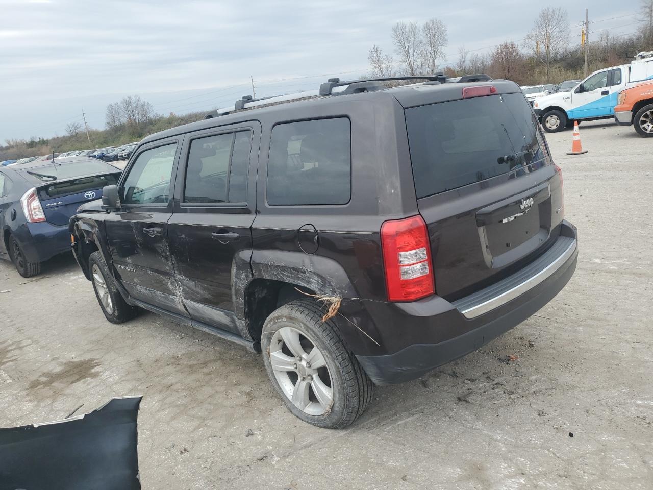 2014 Jeep Liberty (Patriot) VIN 1C4NJPCB5ED864650 Copart auction photo, all over damage thumbnail 2