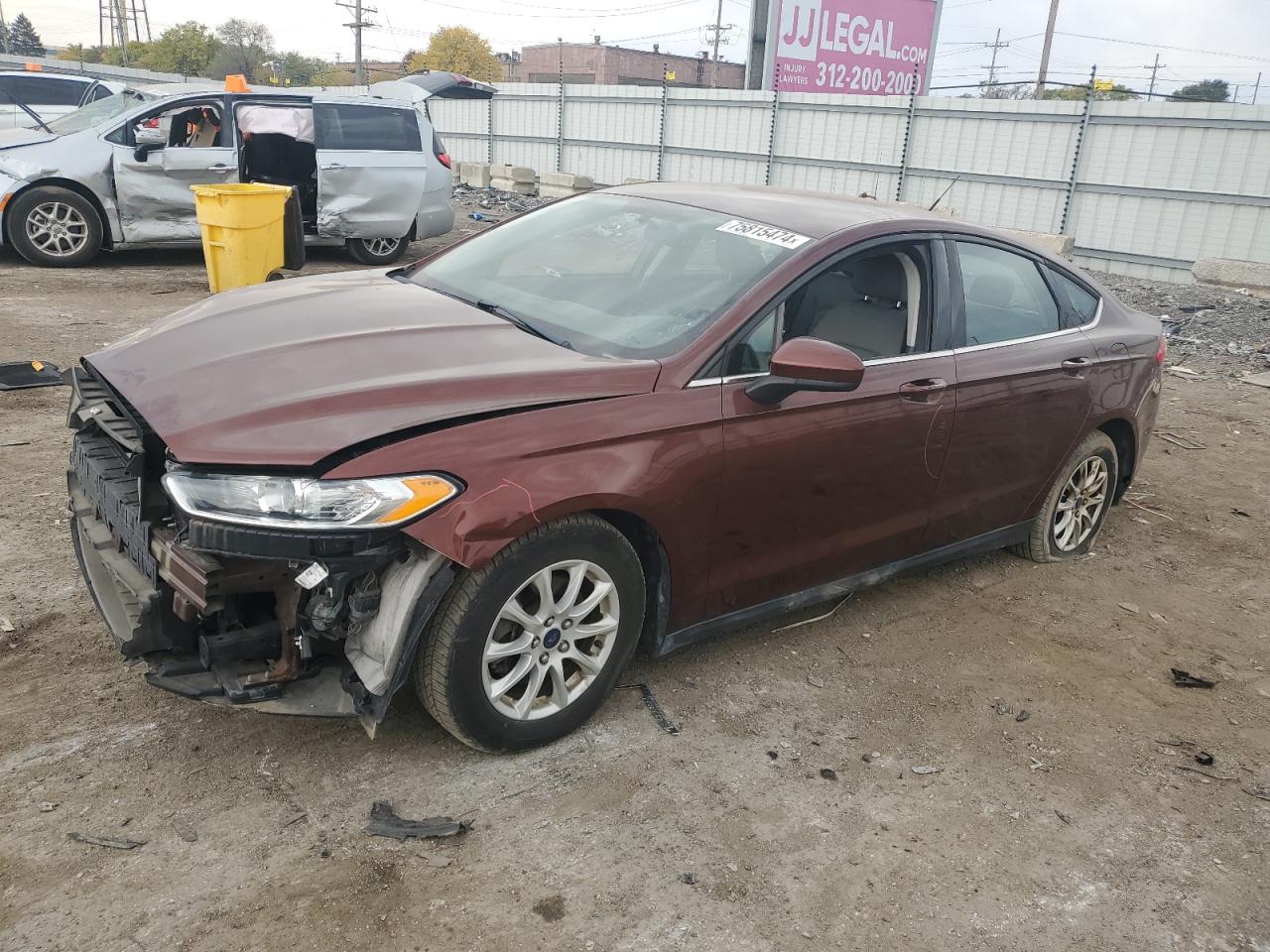 2016 Ford Fusion VIN 3FA6P0G72GR332742
