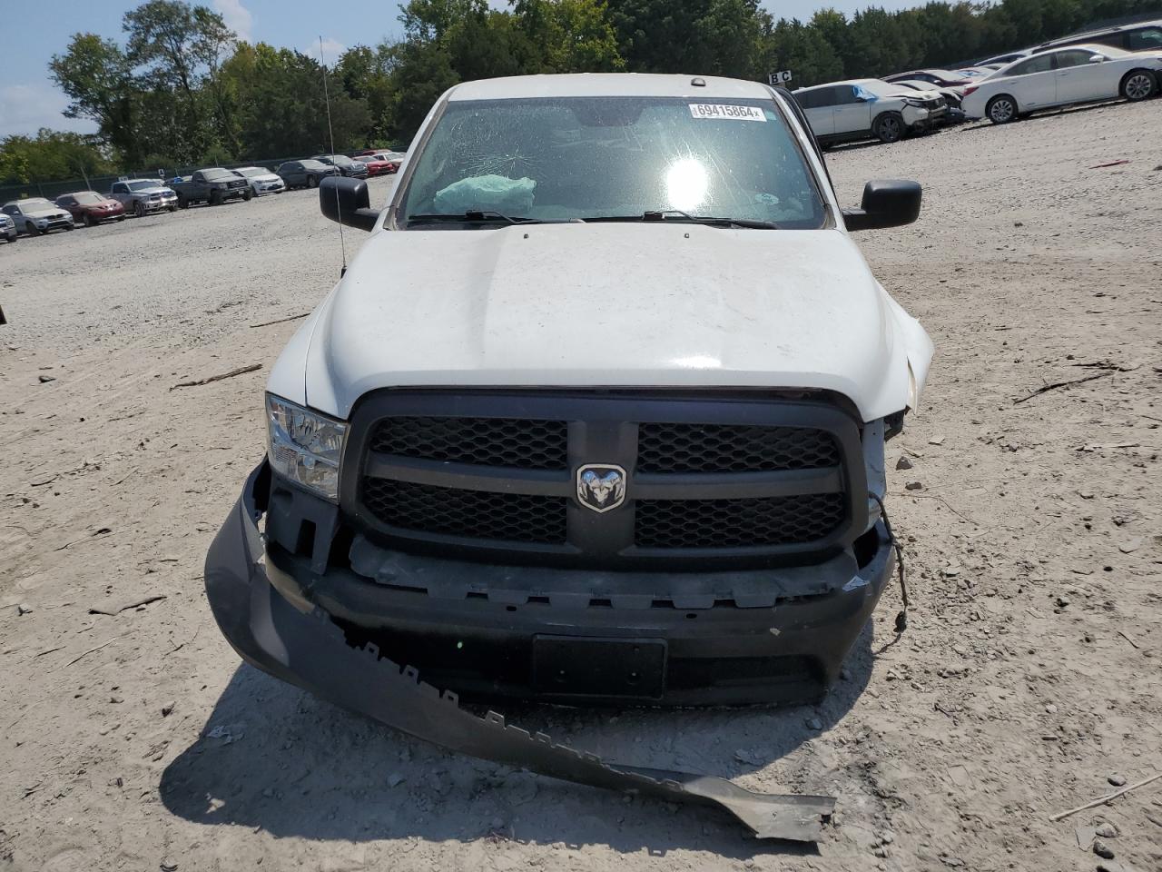2021 RAM 1500 VIN 3C6RR7KT0MG615850 Copart auction photo, front end / undercarriage damage thumbnail 5