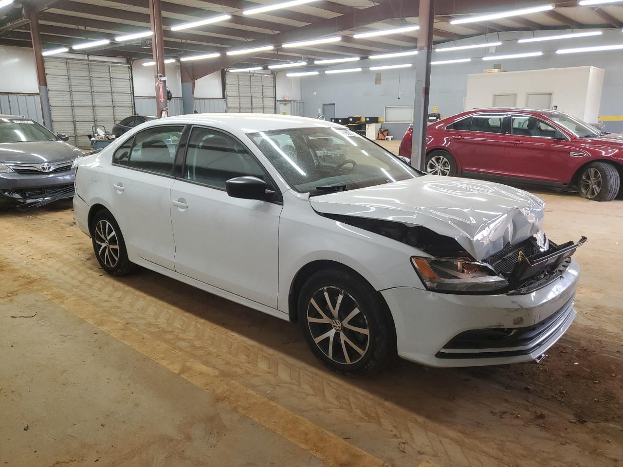 2016 Volkswagen Jetta VIN 3VWD67AJ0GM395589 Copart auction photo, front end / rear end damage thumbnail 4