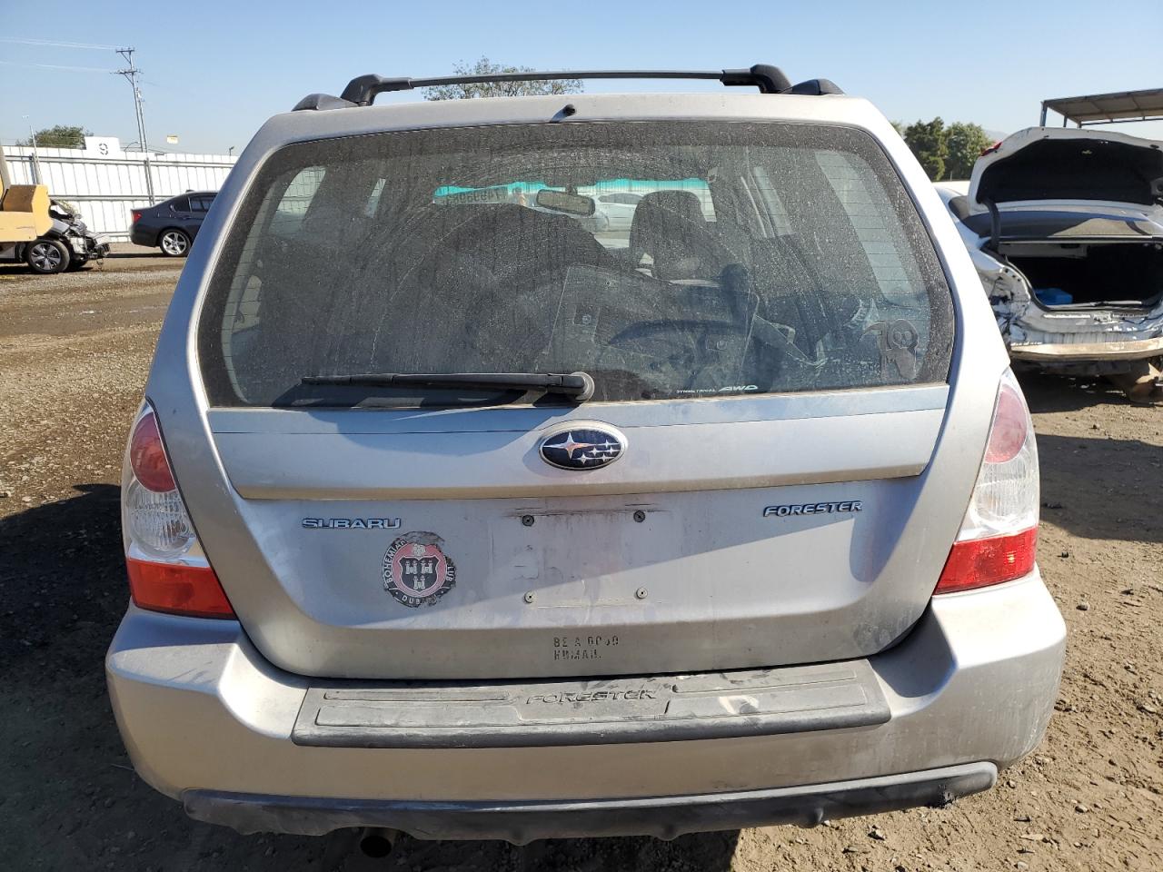 2006 Subaru Forester VIN JF1SG63676H756156 Copart auction photo, front end damage thumbnail 6