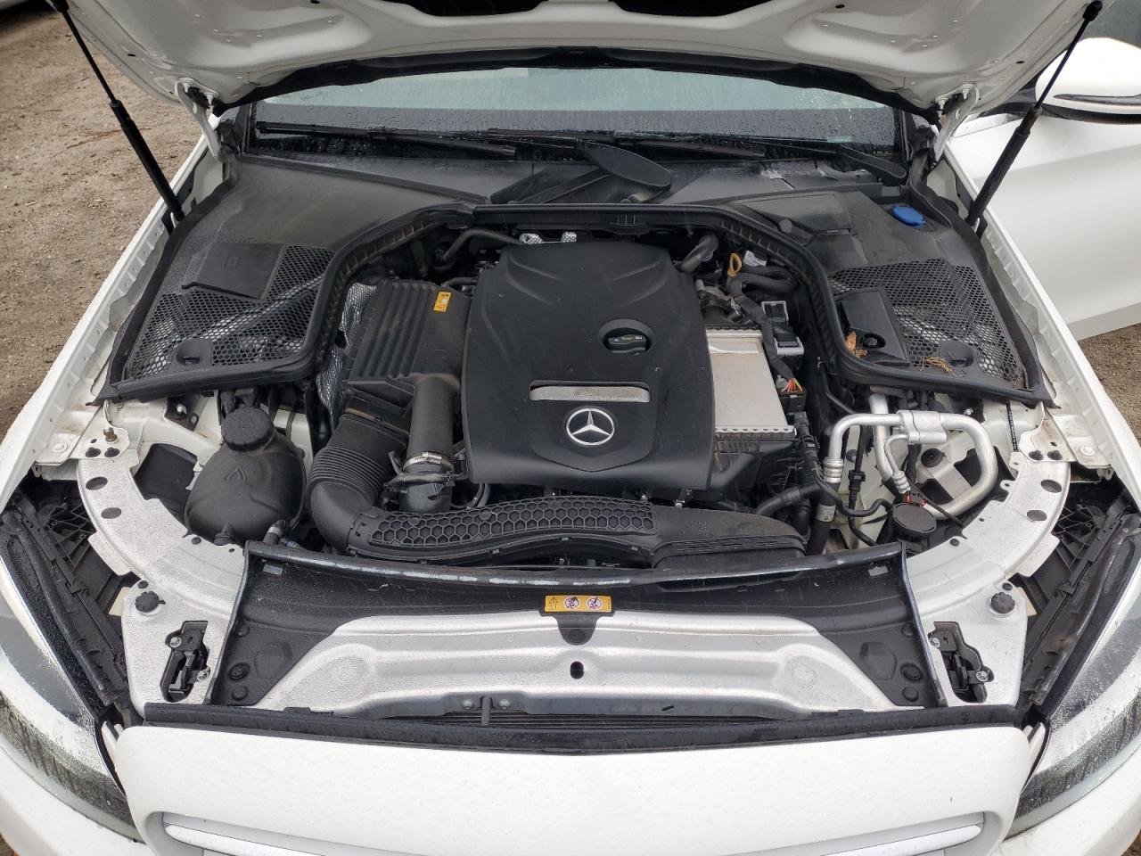 2018 Mercedes-Benz C-klasse VIN 55SWF4JB6JU271338 Copart auction photo, all over / hail damage thumbnail 11