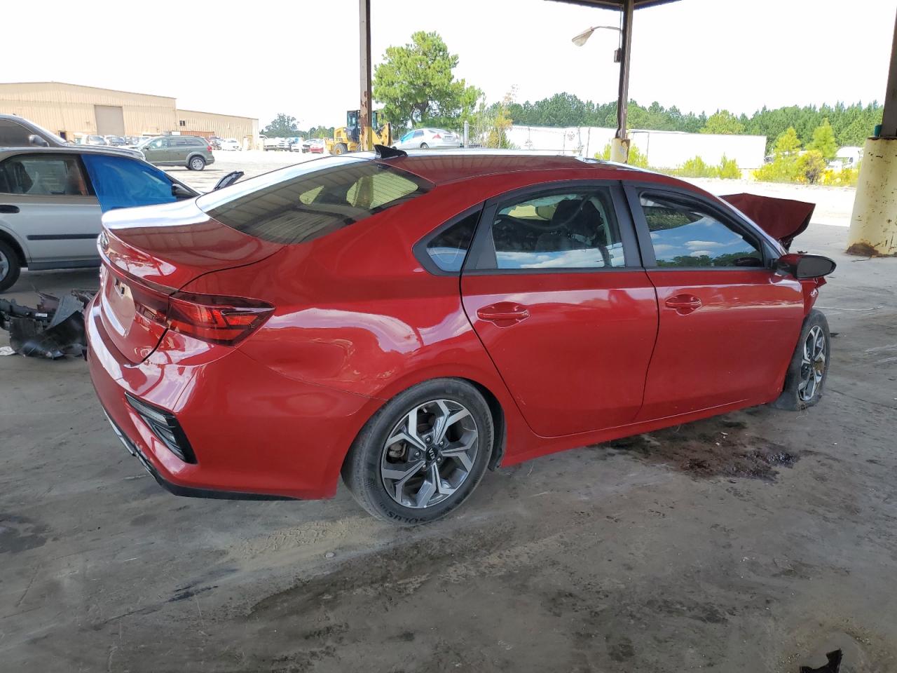 2021 KIA Forte VIN 3KPF24AD7ME331538 Copart auction photo, front end damage thumbnail 3