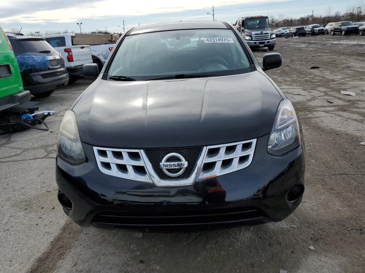 2014 Nissan Rogue VIN JN8AS5MT0EW614457 Copart auction photo, rear end / mechanical damage thumbnail 5