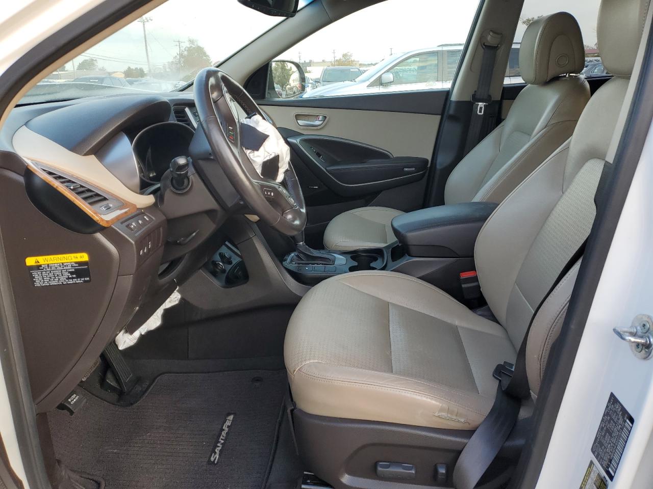 2013 Hyundai Santa Fe VIN KM8SNDHF9DU031803 Copart auction photo, front end damage thumbnail 7