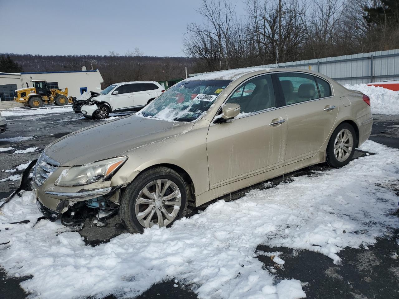 2012 Hyundai Genesis VIN KMHGC4DD4CU204626