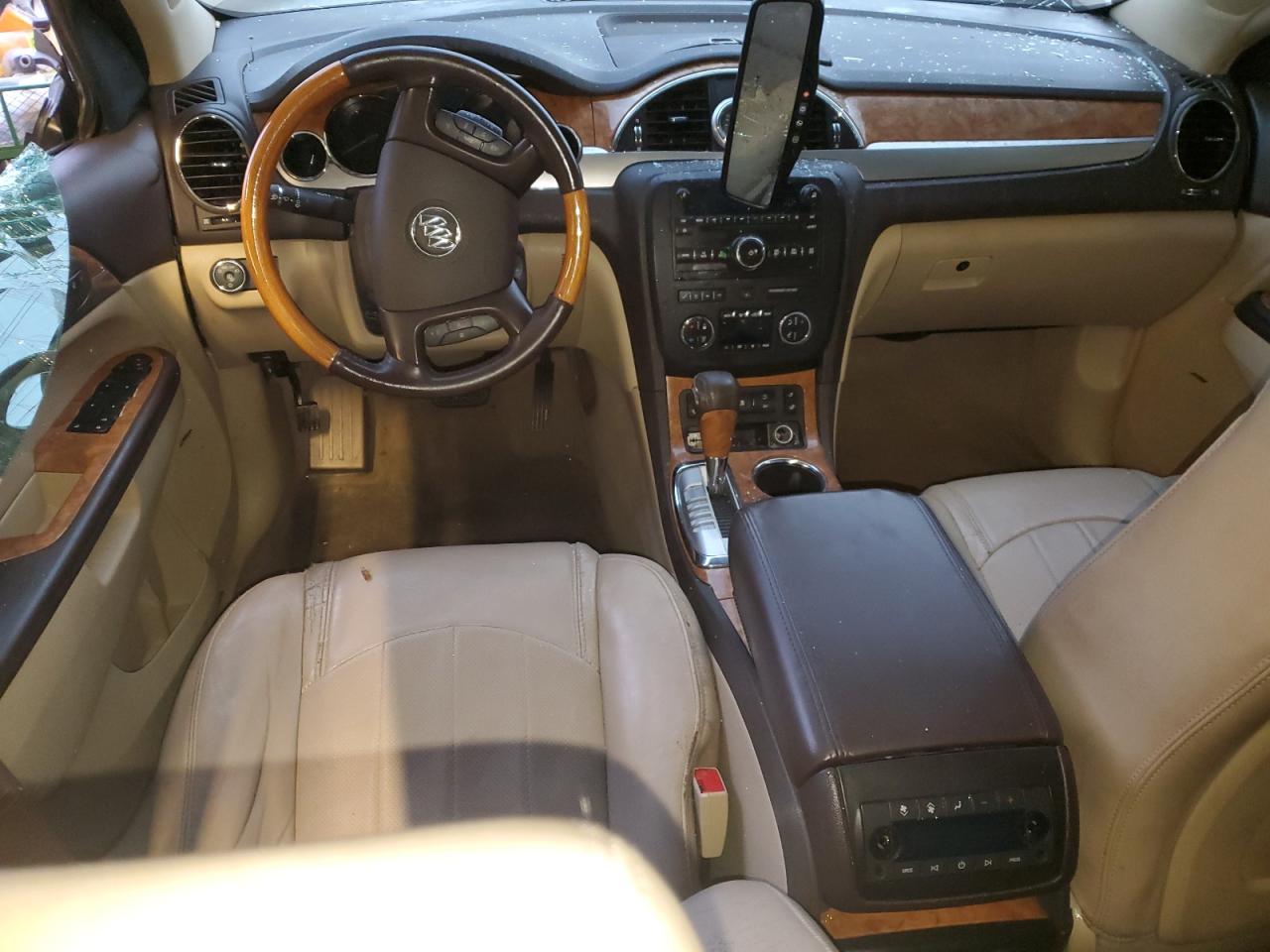 2011 Buick Enclave VIN 5GAKVBED6BJ327051 Copart auction photo, rollover damage thumbnail 8