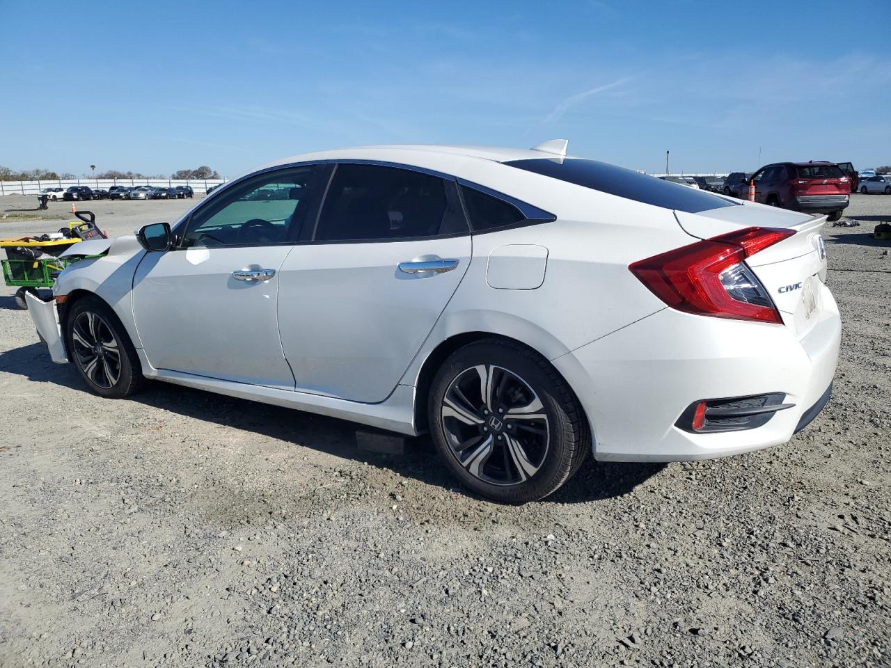 2016 Honda Civic VIN 19XFC1F99GE224091 Copart auction photo, front end / side damage thumbnail 2
