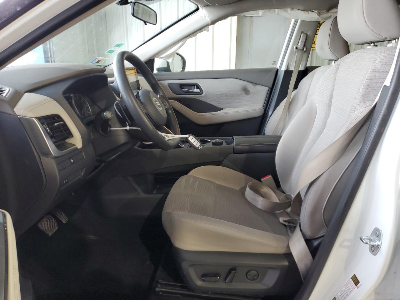 2021 Nissan Rogue VIN 5N1AT3BB7MC801357 Copart auction photo, side damage thumbnail 7