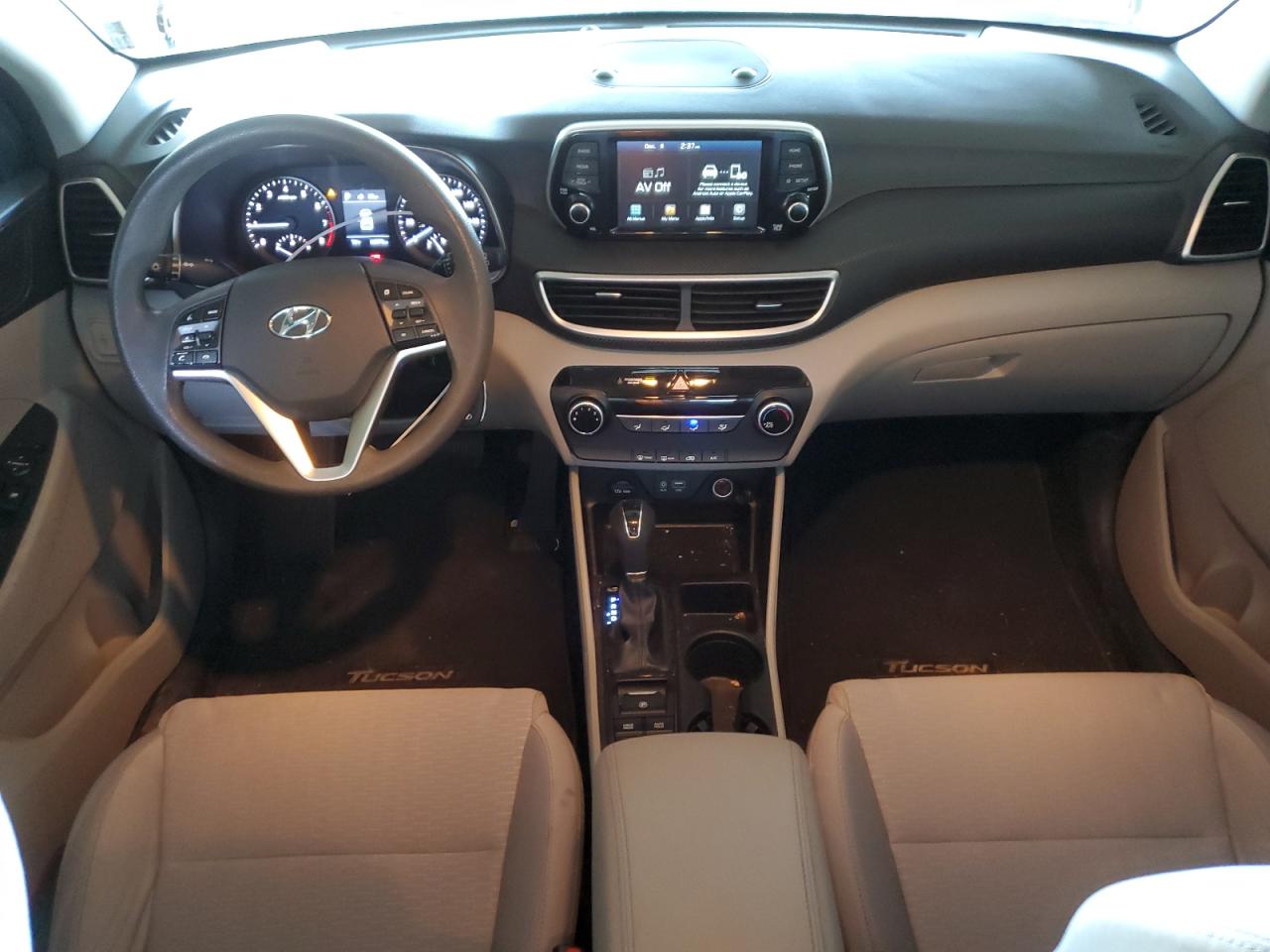 2019 Hyundai Tucson VIN KM8J23A40KU862627 Copart auction photo, all over damage thumbnail 8