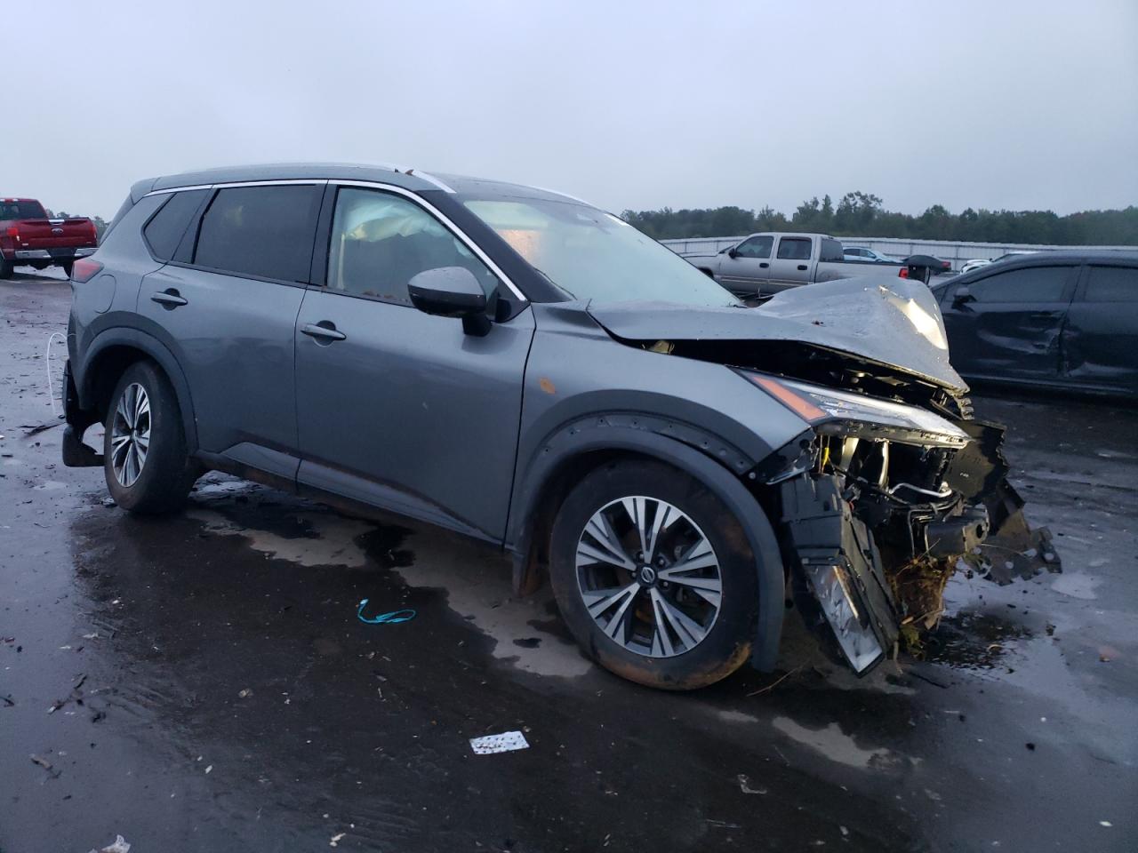 2021 Nissan Rogue VIN 5N1AT3BB4MC732675 Copart auction photo, frame damage / all over damage thumbnail 4