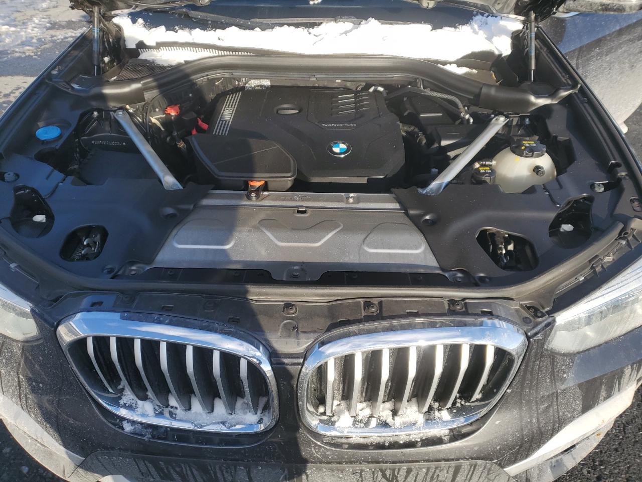 2020 BMW X3 VIN 5UXTY5C01L9D22341 Copart auction photo, side damage thumbnail 12