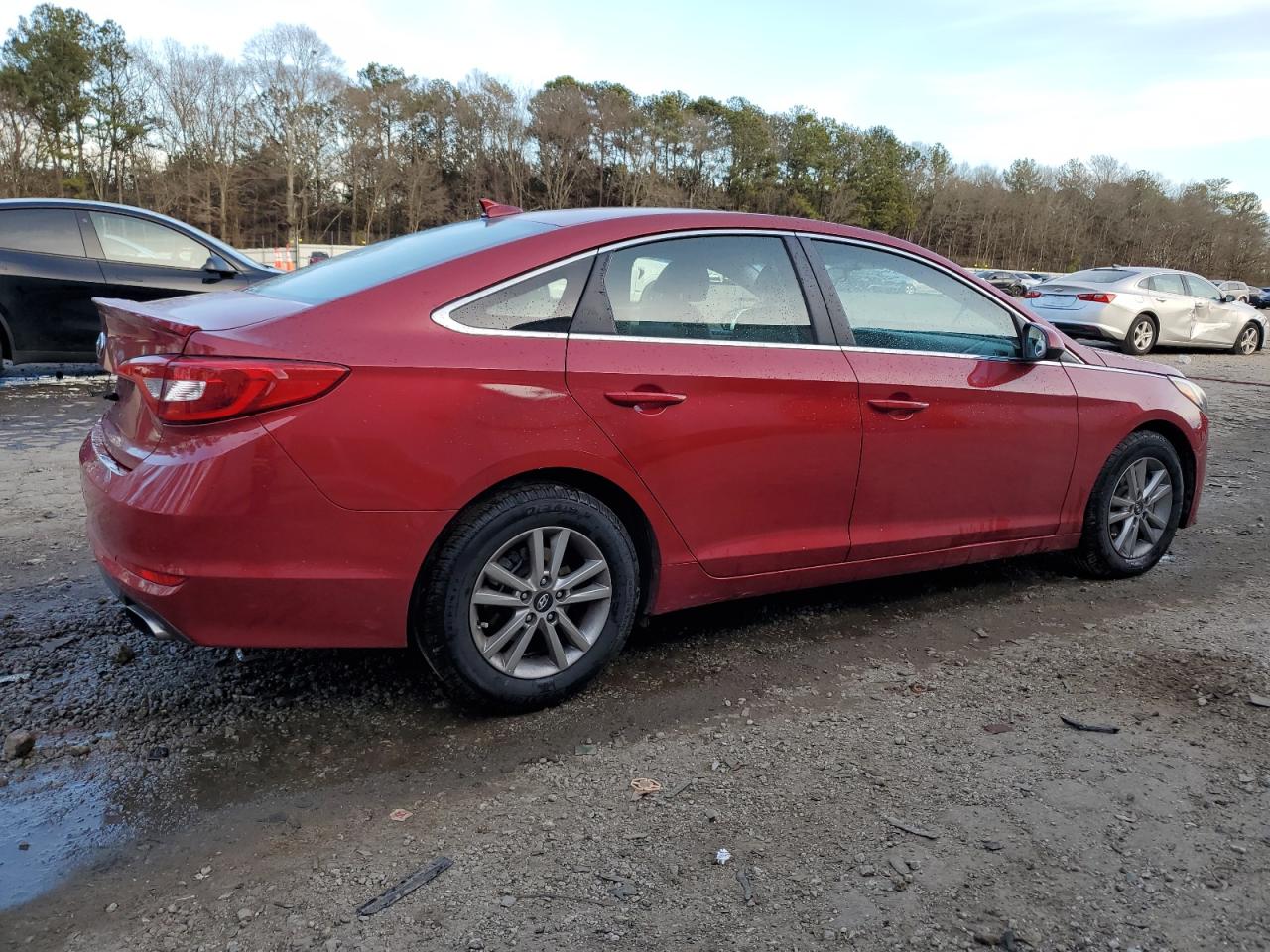 2017 Hyundai Sonata VIN 5NPE24AF0HH578821 Copart auction photo, front end damage thumbnail 3
