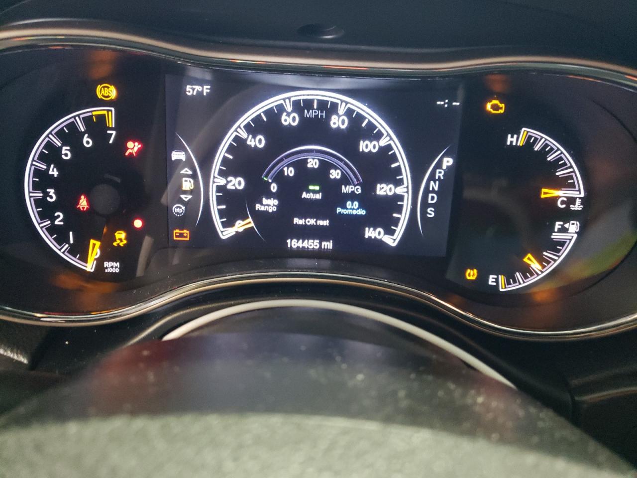 2014 Jeep Grand Cherokee VIN 1C4RJEAG5EC433106 Copart auction photo, front end / undercarriage damage thumbnail 9