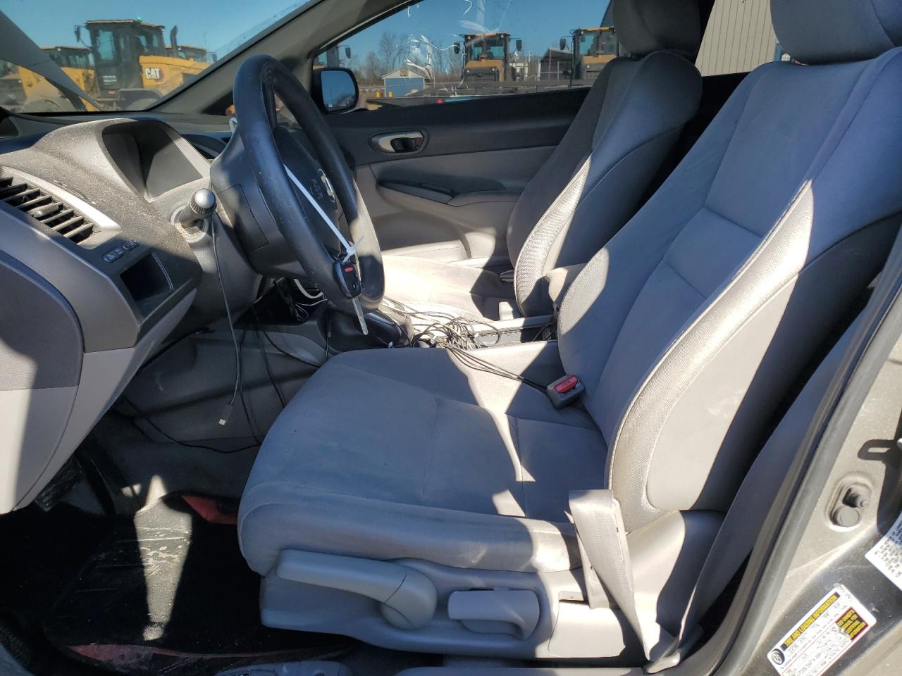 2008 Honda Civic VIN 2HGFA16588H353854 Copart auction photo, undercarriage / front end damage thumbnail 7