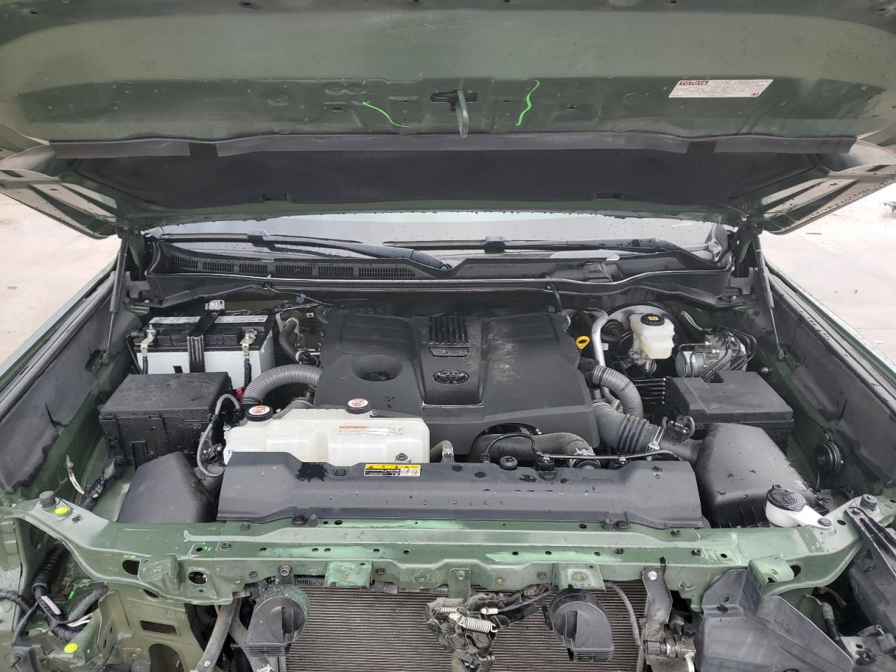 2022 Toyota Tundra VIN 5TFLA5DB7NX001924 Copart auction photo, front end / side damage thumbnail 11