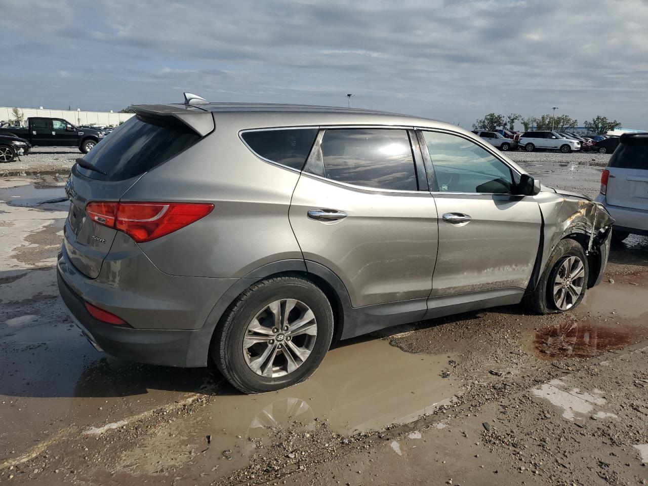 2013 Hyundai Santa Fe VIN 5XYZT3LB7DG024311 Copart auction photo, front end damage thumbnail 3
