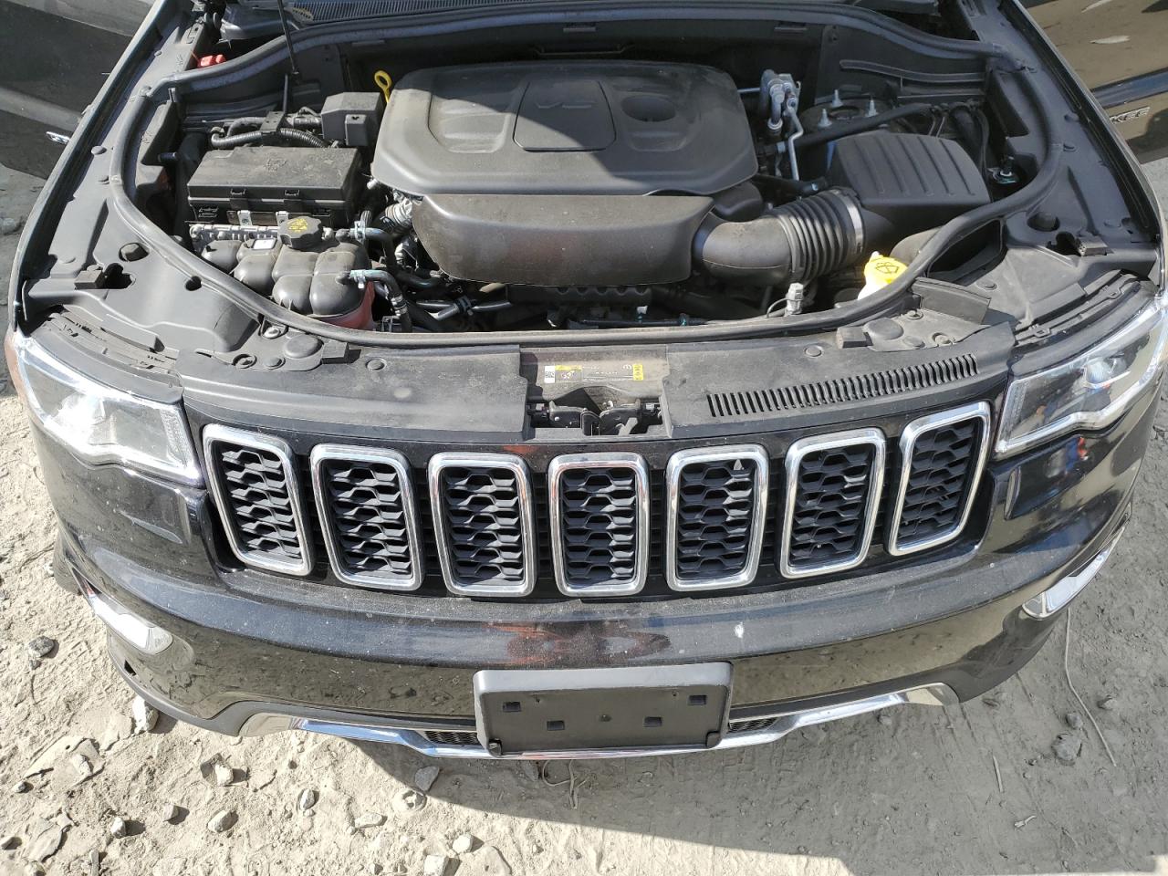 2021 Jeep Grand Cherokee VIN 1C4RJFBG1MC666306 Copart auction photo, front end / side damage thumbnail 13