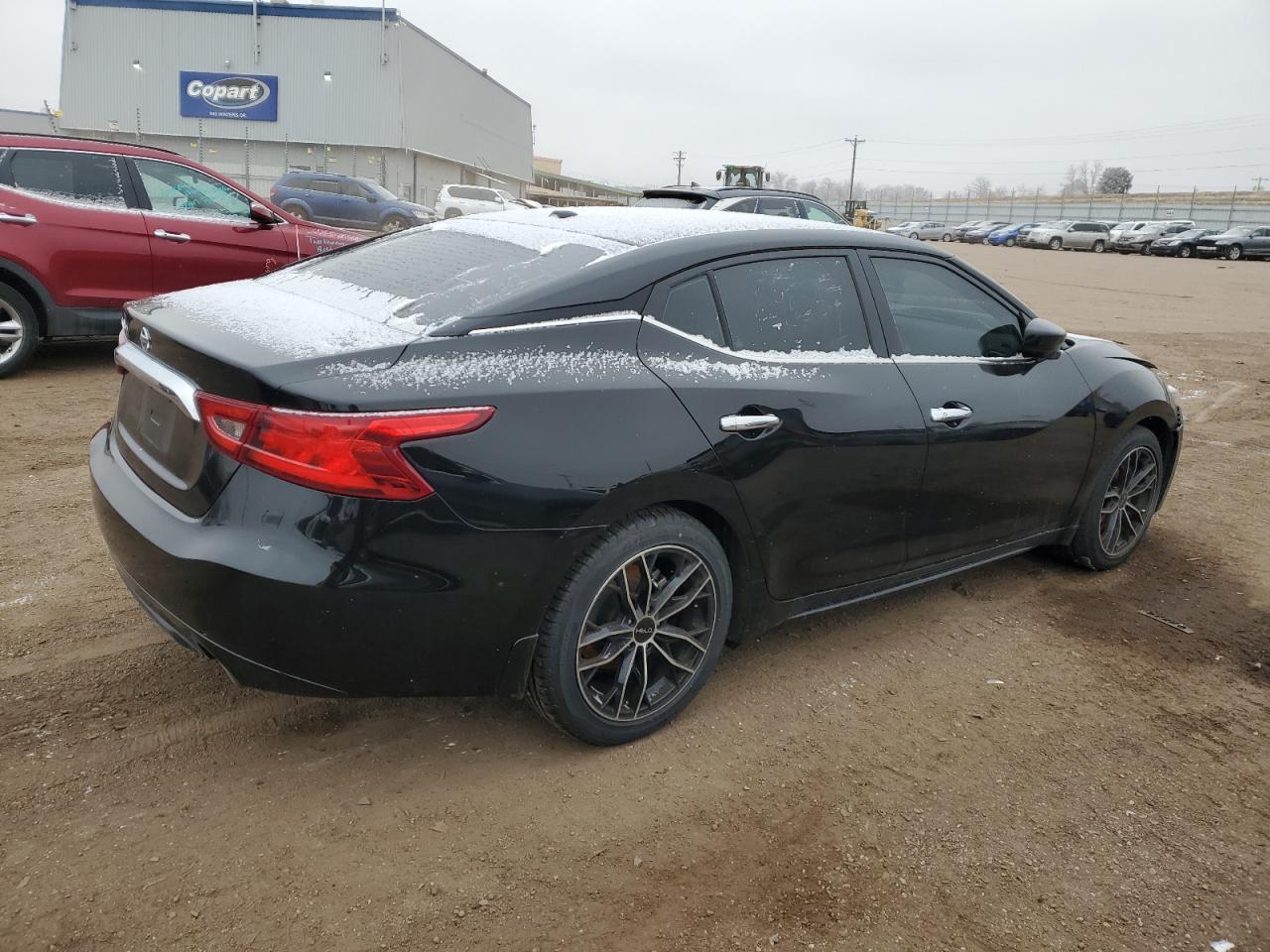 2016 Nissan Maxima VIN 1N4AA6AP6GC400465 Copart auction photo, front end damage thumbnail 3