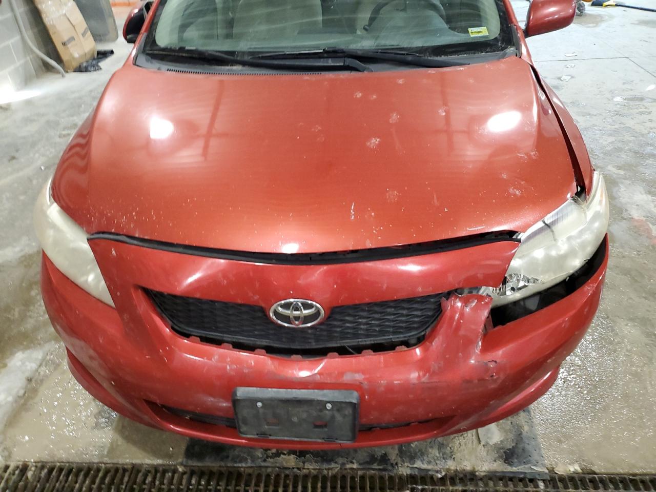 2009 Toyota Corolla VIN JTDBL40E99J037705 Copart auction photo, front end damage thumbnail 11