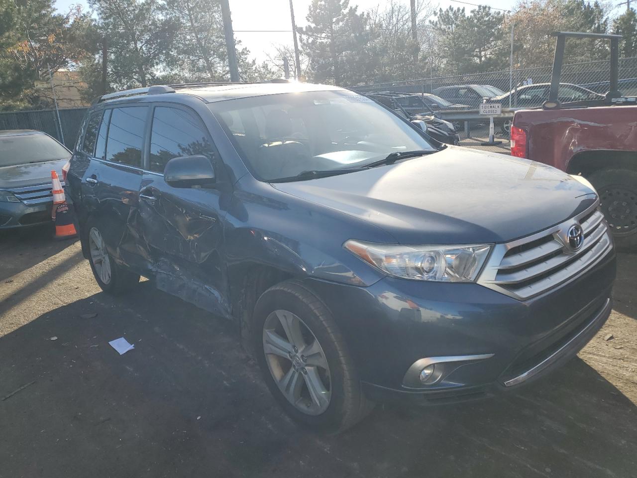 2012 Toyota Highlander VIN 5TDDK3EH1CS118121 Copart auction photo, side damage thumbnail 4