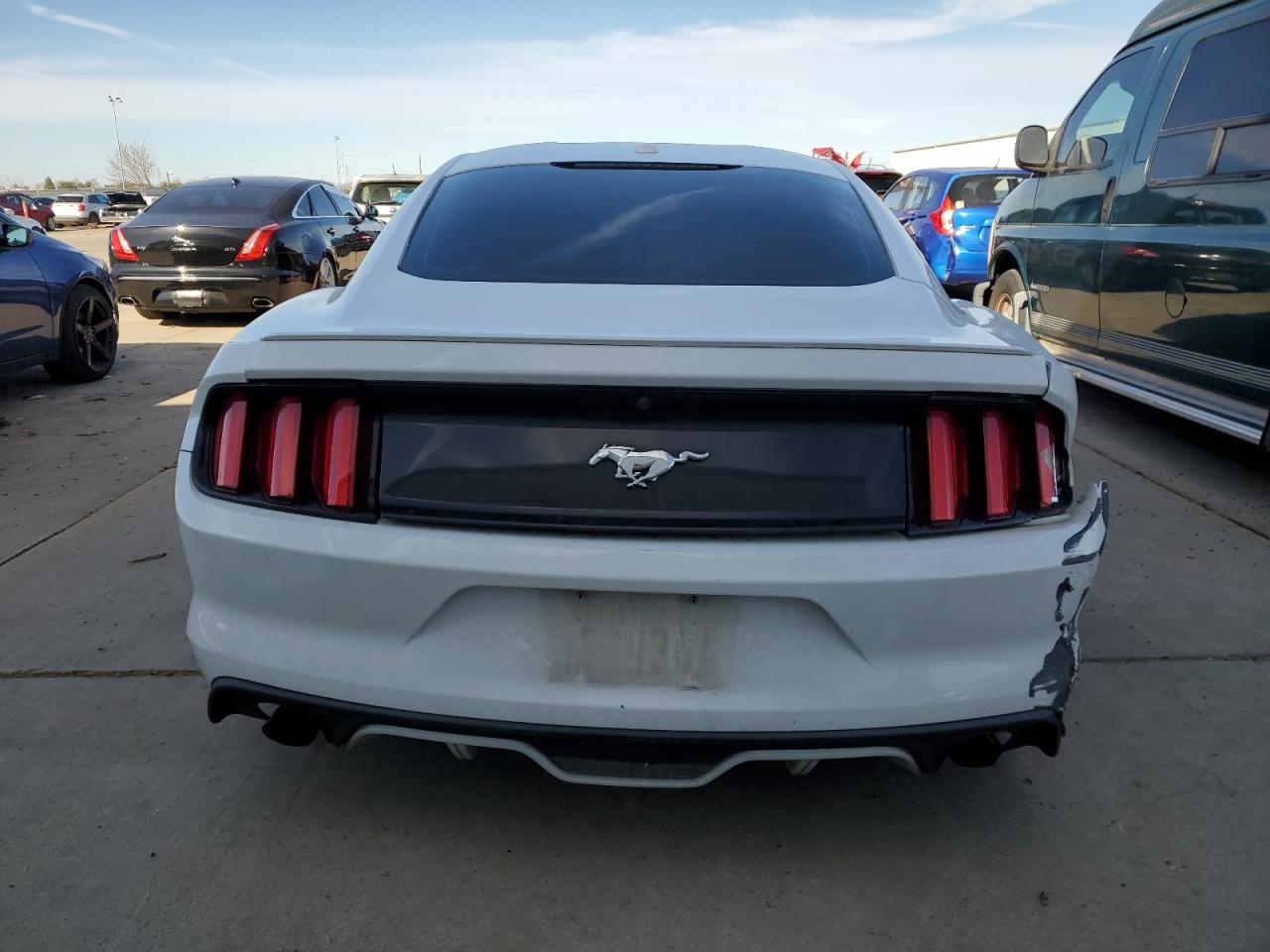 2017 Ford Mustang VIN 1FA6P8TH3H5307270 Copart auction photo, rear end damage thumbnail 6