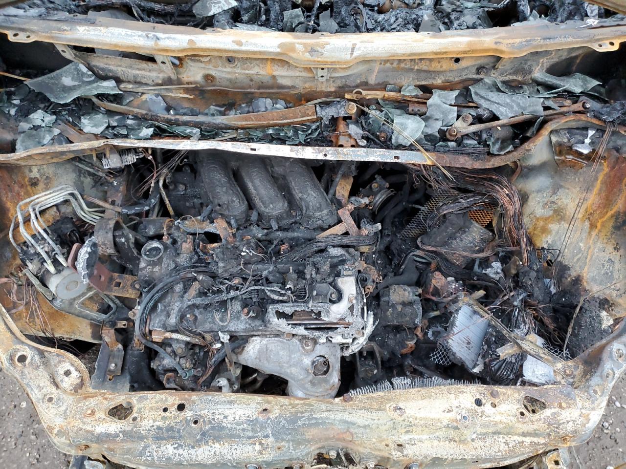 2012 Toyota Sienna VIN 5TDKK3DC1CS217003 Copart auction photo, burn damage thumbnail 12