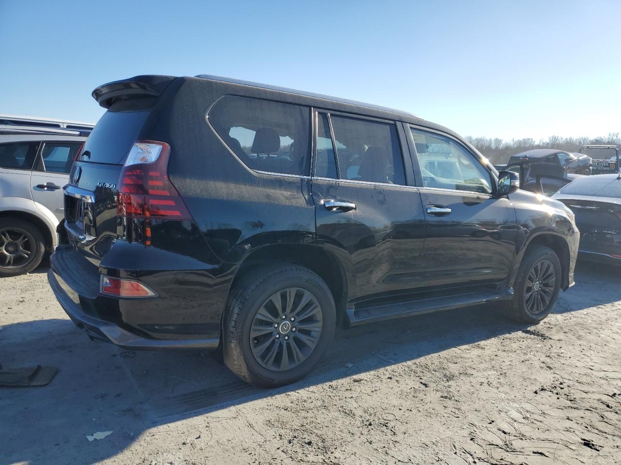 2021 Lexus GX VIN JTJAM7BX8M5278954 Copart auction photo, side damage thumbnail 3