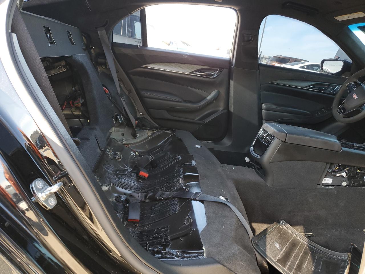 2016 Cadillac CTS VIN 1G6A15S66G0168724 Copart auction photo, vandalism / stripped damage thumbnail 10