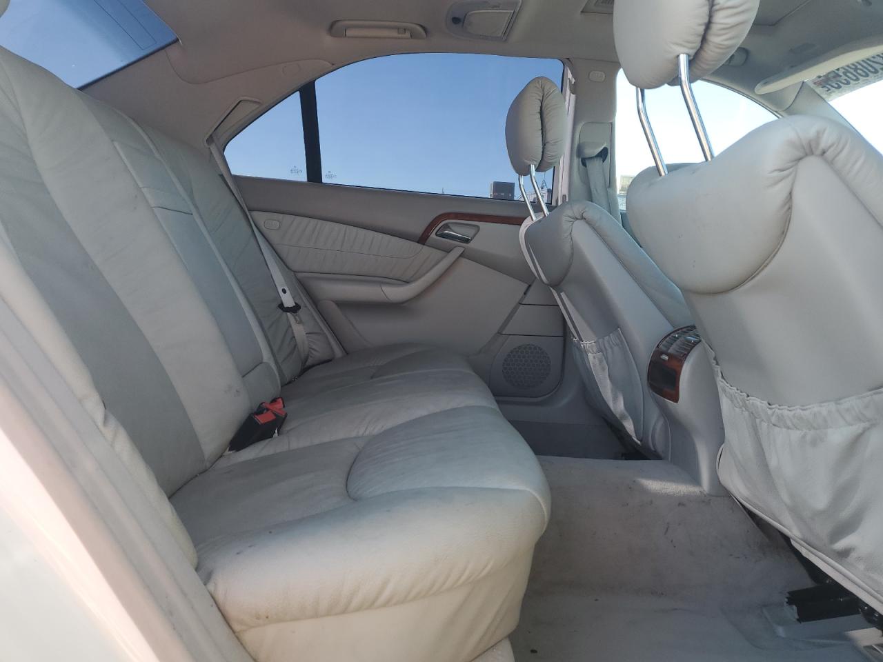 2001 Mercedes-Benz S-klasse VIN WDBNG70J51A201731 Copart auction photo, front end / rear end damage thumbnail 11