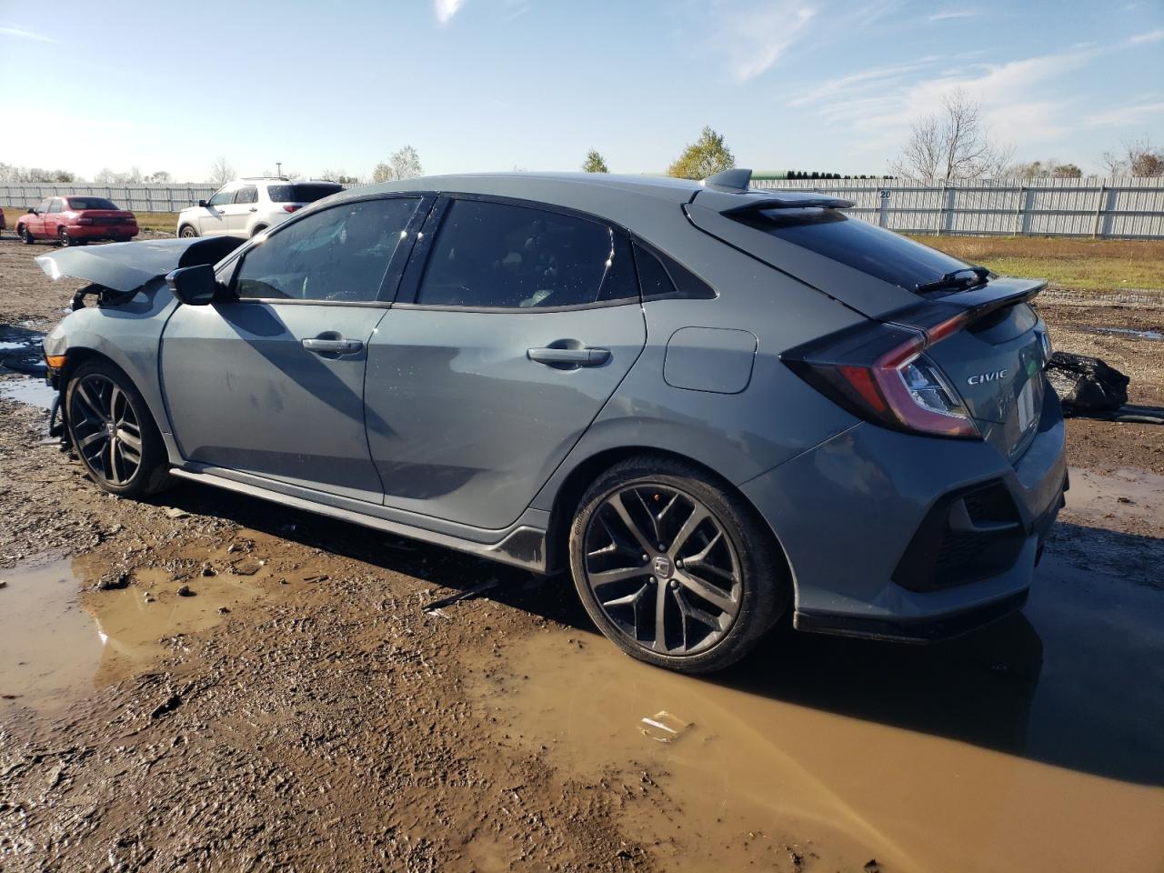 2021 Honda Civic VIN SHHFK7H49MU424318 Copart auction photo, front end / minor dent/scratches damage thumbnail 2