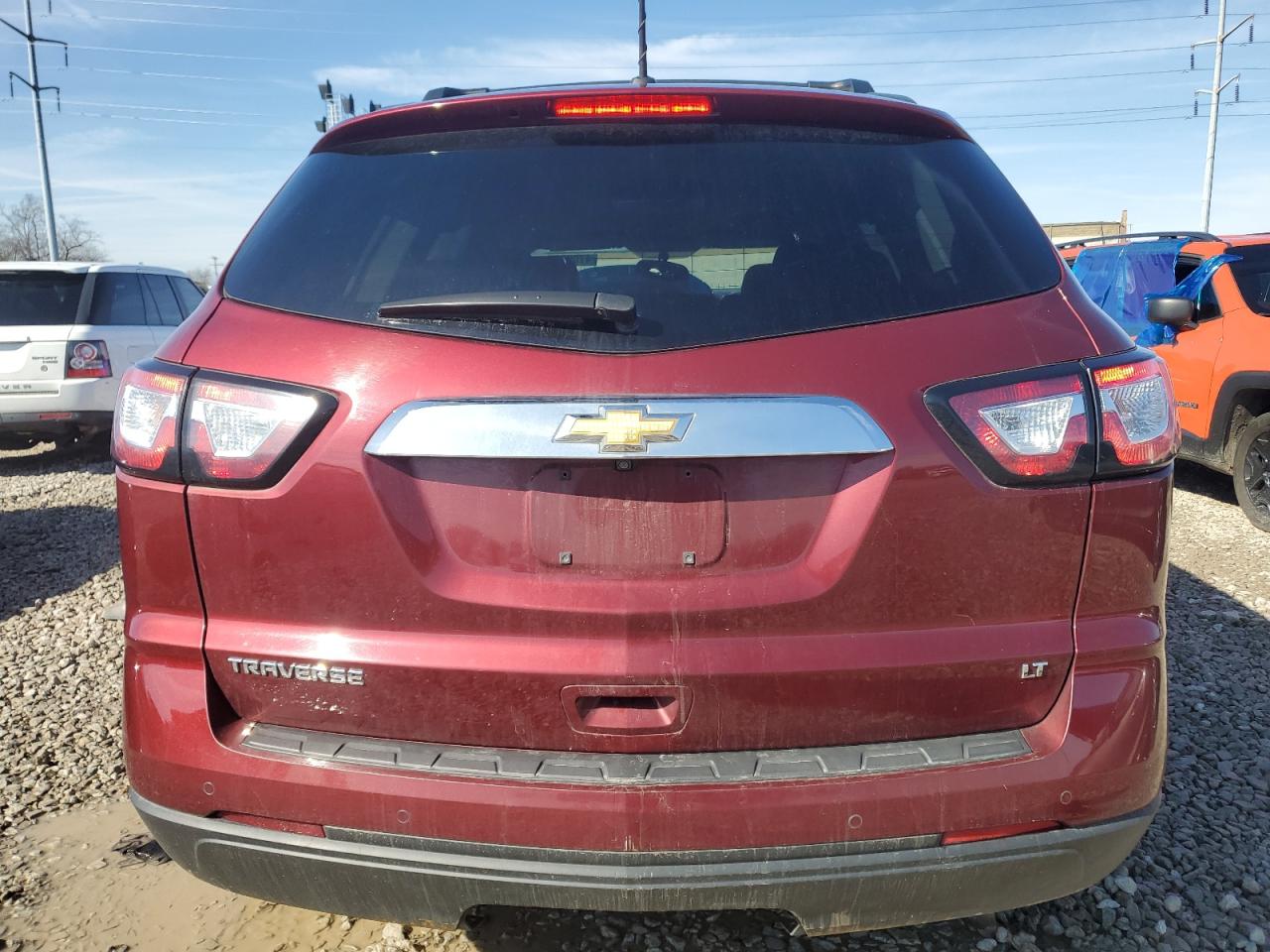 2017 Chevrolet Traverse VIN 1GNKRGKD8HJ158753 Copart auction photo, front end damage thumbnail 6