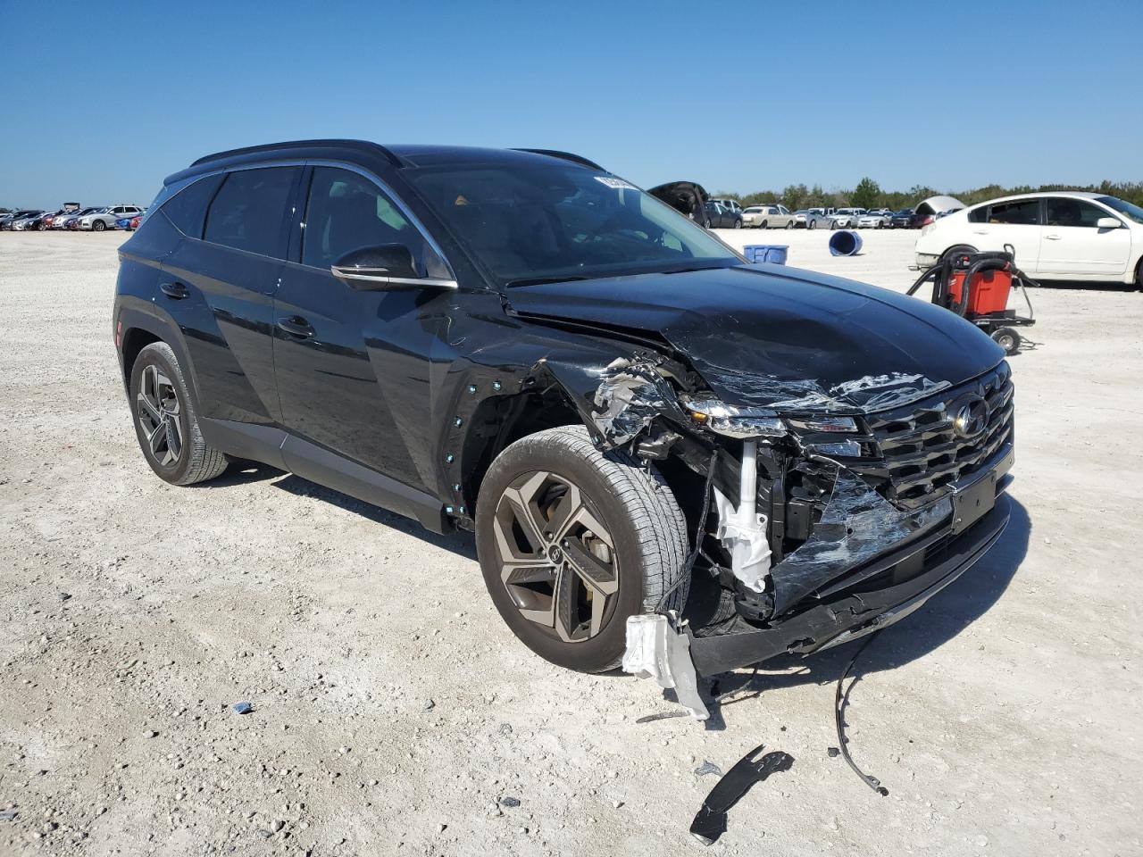 2023 Hyundai Tucson VIN 5NMJE3AE9PH207921 Copart auction photo, front end / minor dent/scratches damage thumbnail 4