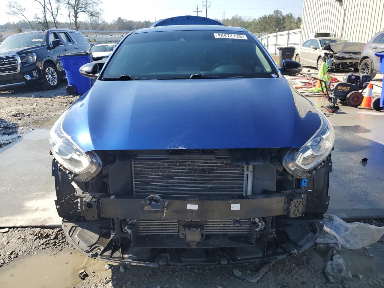 2021 KIA Forte VIN 3KPF44AC2ME276868 Copart auction photo, rear end / front end damage thumbnail 5