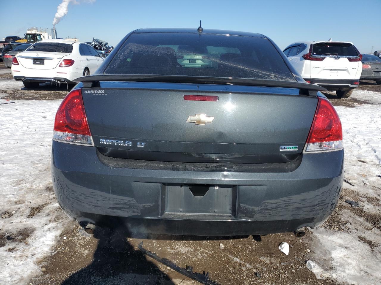 2012 Chevrolet Impala VIN 2G1WB5E35C1252963 Copart auction photo, front end / rear end damage thumbnail 6