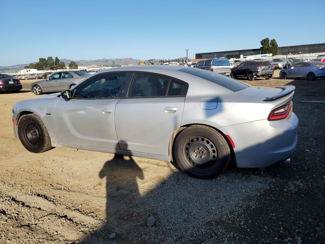 2016 Dodge Charger VIN 2C3CDXKT8GH303734 Copart auction photo, side damage thumbnail 2
