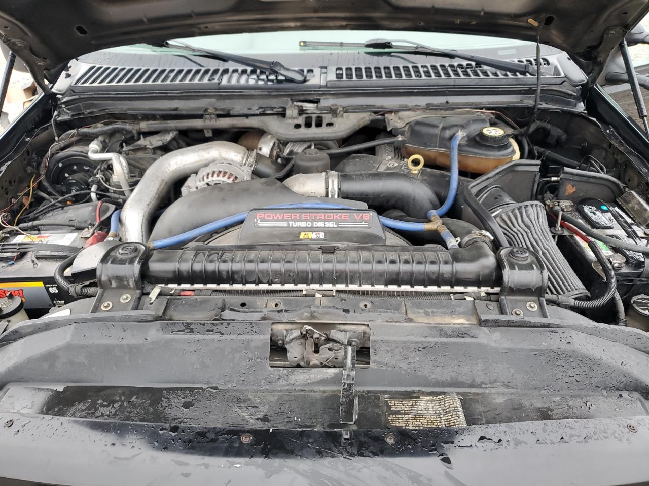 2007 Ford F250 VIN 1FTSX21P47EA34810 Copart auction photo, front end / rear end damage thumbnail 11