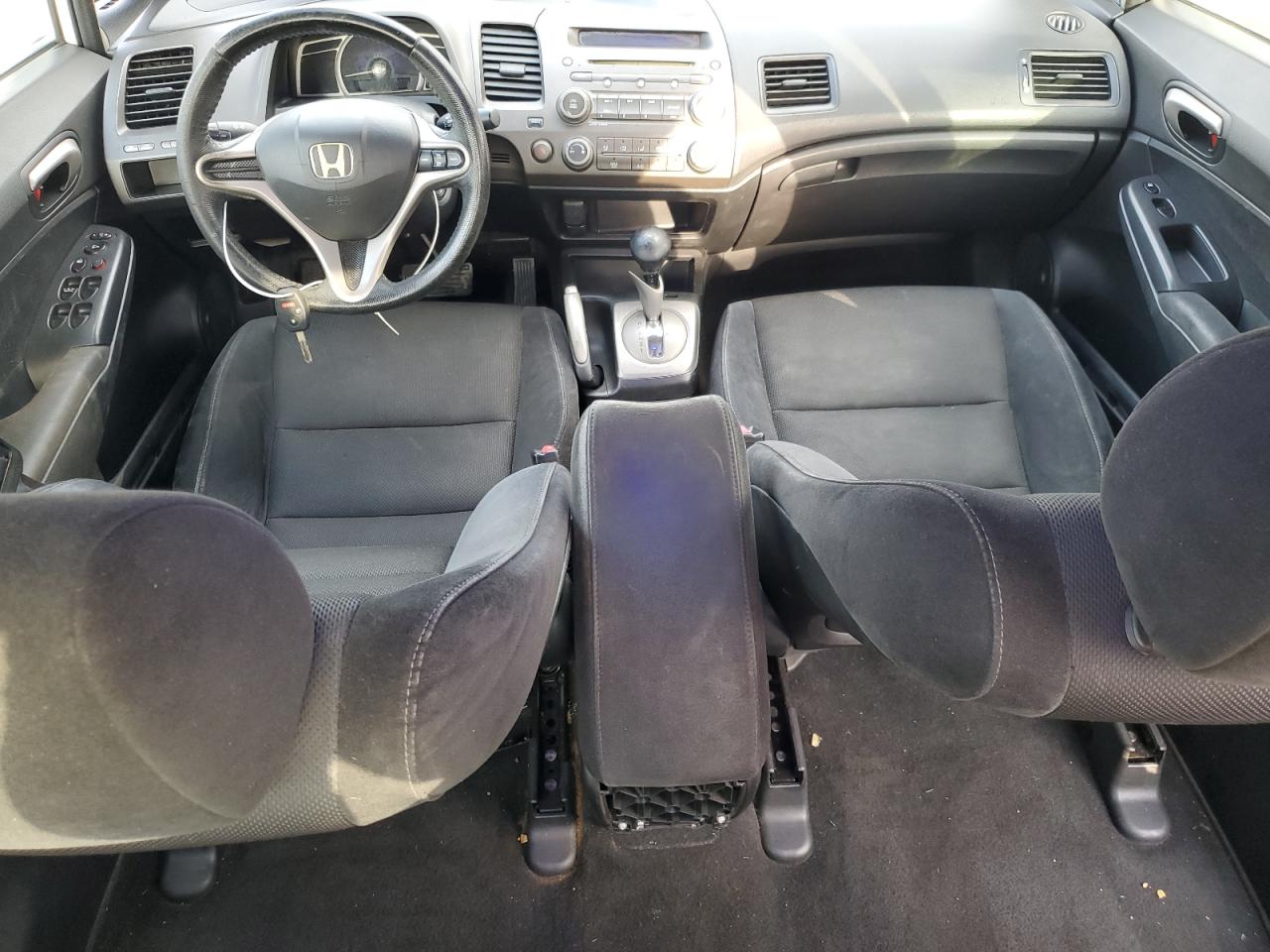 2009 Honda Civic VIN 2HGFA16619H338462 Copart auction photo, rear end / front end damage thumbnail 8