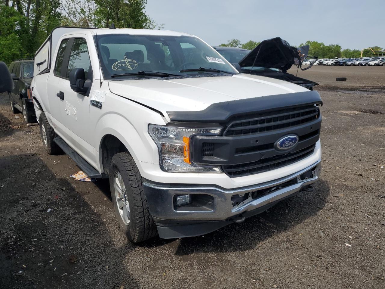 2020 Ford F-150 VIN 1FTEX1EP5LKD79714 Copart auction photo, rear end / front end damage thumbnail 4