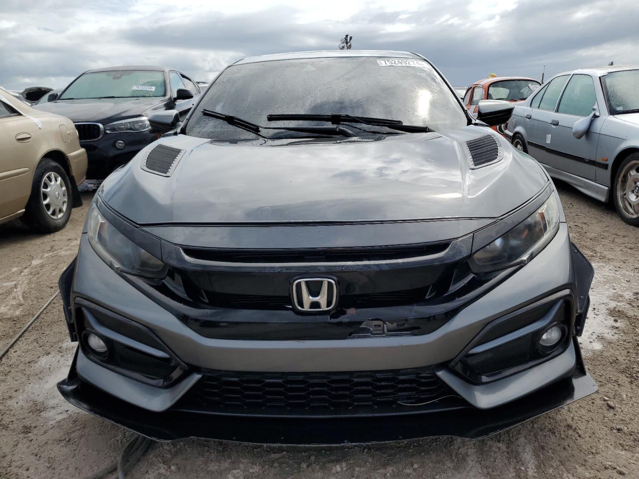 2020 Honda Civic VIN SHHFK7H63LU206682 Copart auction photo, water/flood damage thumbnail 5