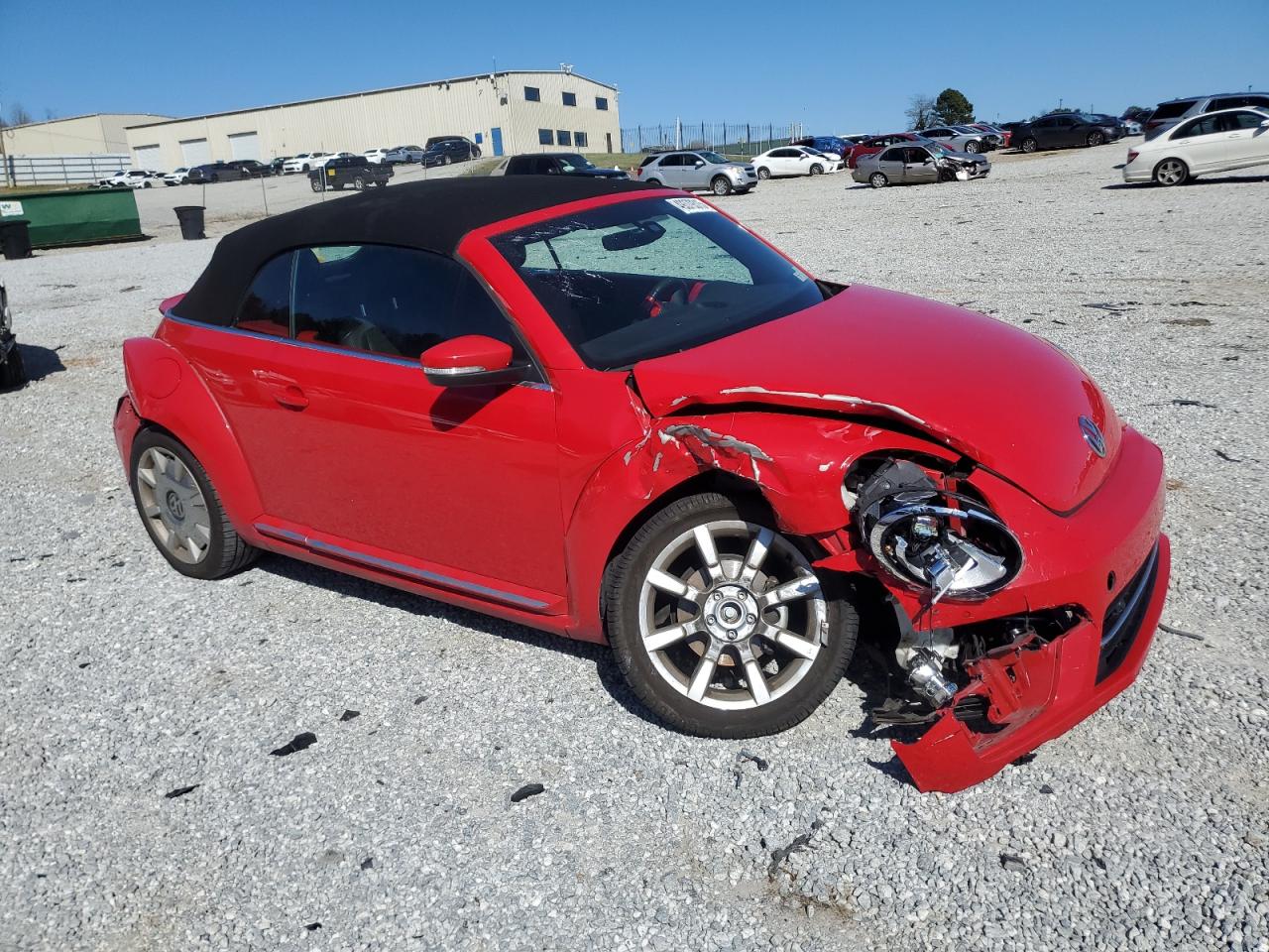 2019 Volkswagen Beetle VIN 3VW5DAATXKM510751 Copart auction photo, front end / rear end damage thumbnail 4